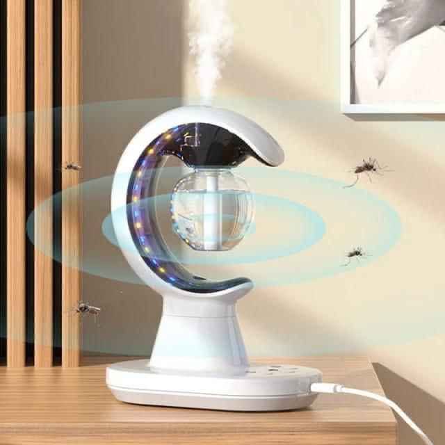 CarryCraft Multifunctional Smart Electric 3 In 1 Mosquito Repellent Air Humidifier LED Lamp For Home And Office Use
