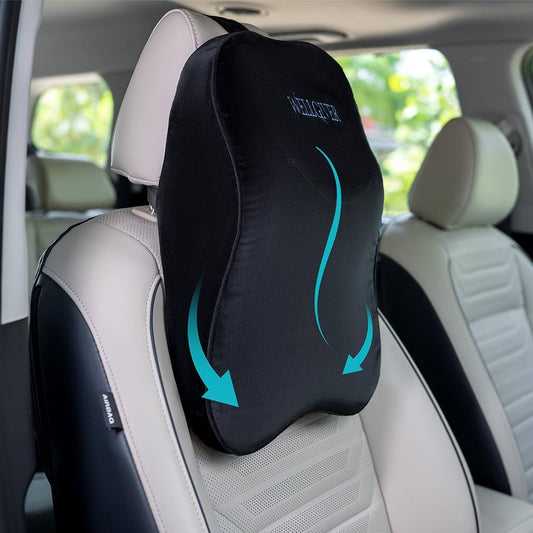 carrycraft Universal Car Neck Seat Pillow – Soft Memory Foam Headrest