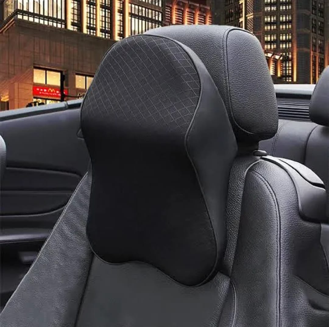 carrycraft Universal Car Neck Seat Pillow – Soft Memory Foam Headrest