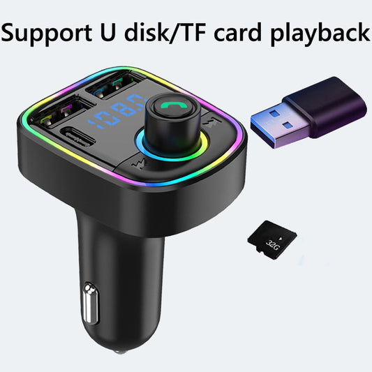 C1 - Car Mp3 Player | Car Wireless FM Transmitter | Car Mp3 Modulator | Car Accessories ( Random Color ) Rs 1,071
