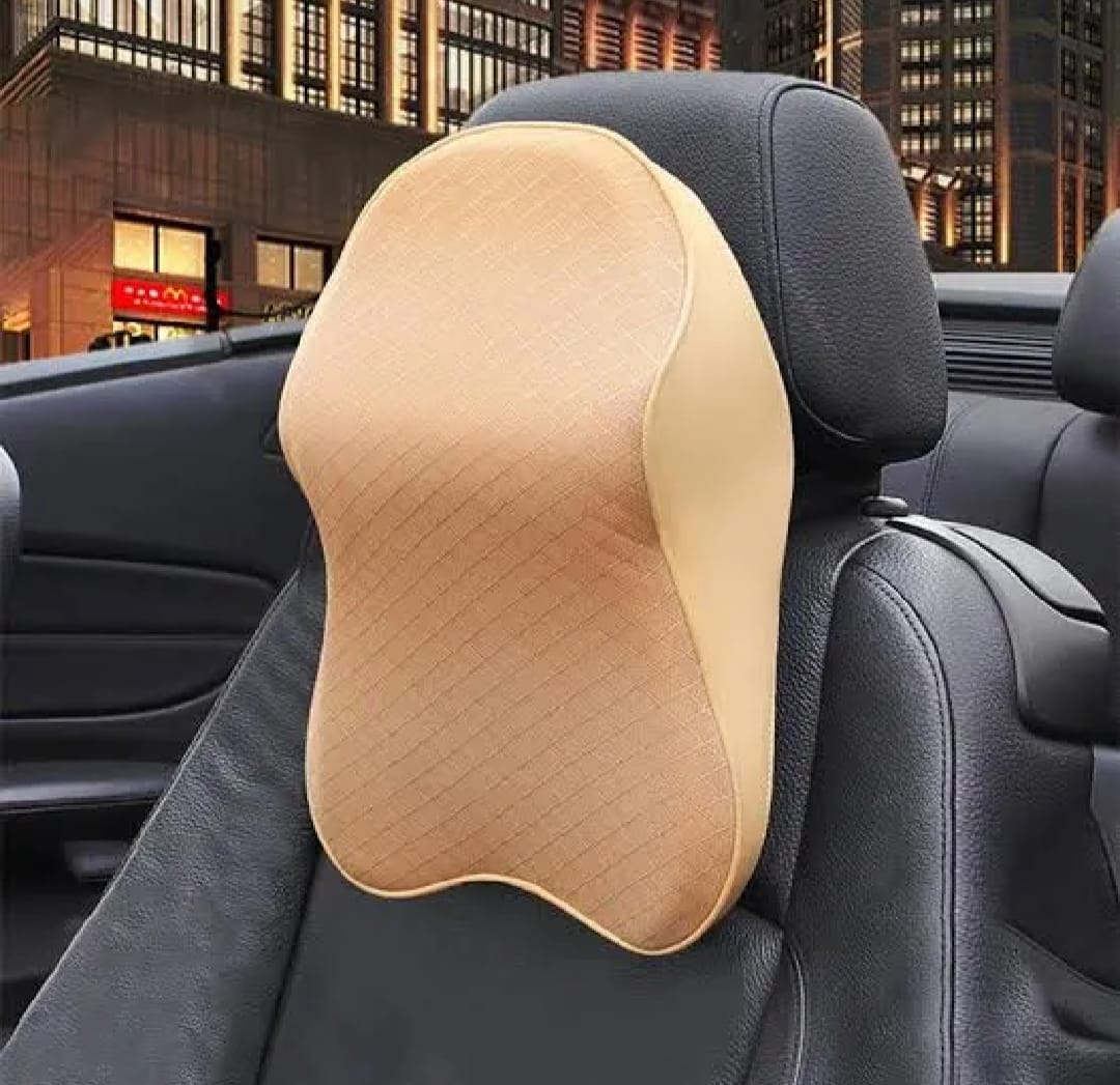 carrycraft Universal Car Neck Seat Pillow – Soft Memory Foam Headrest
